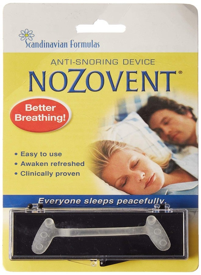 Scandinavian Formulas Nozovent Anti-Snore - 1 Pack - Image 1